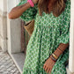 Loose Boho Print Dress