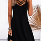 Halter Casual Sleeveless Knitting Dresses