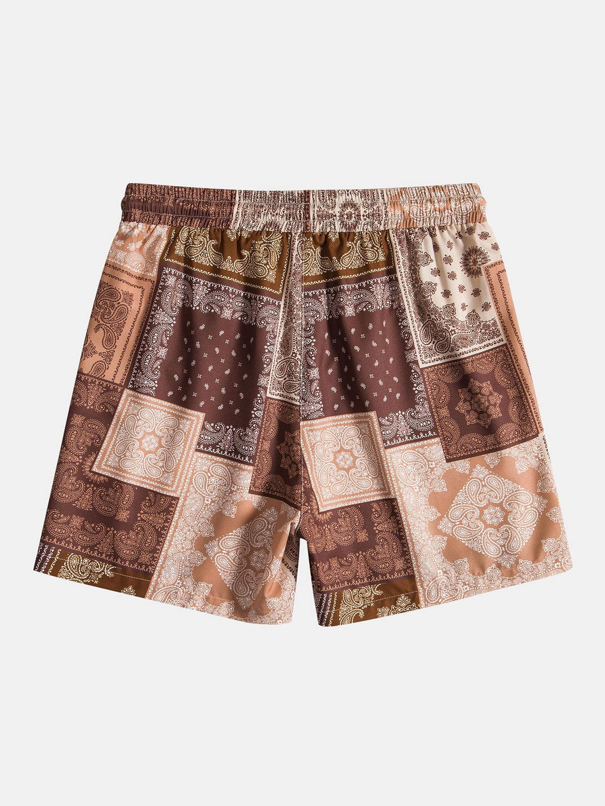 Paisley Patchwork Print Shirt & Shorts