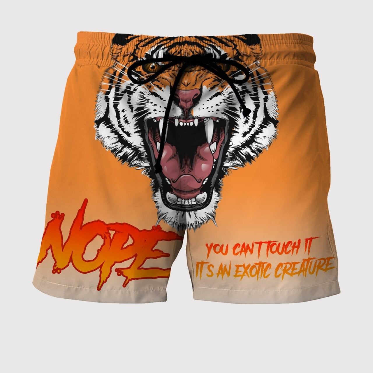 Nope - You Can't Touch It Custom Beach Shorts - Swim Trunks