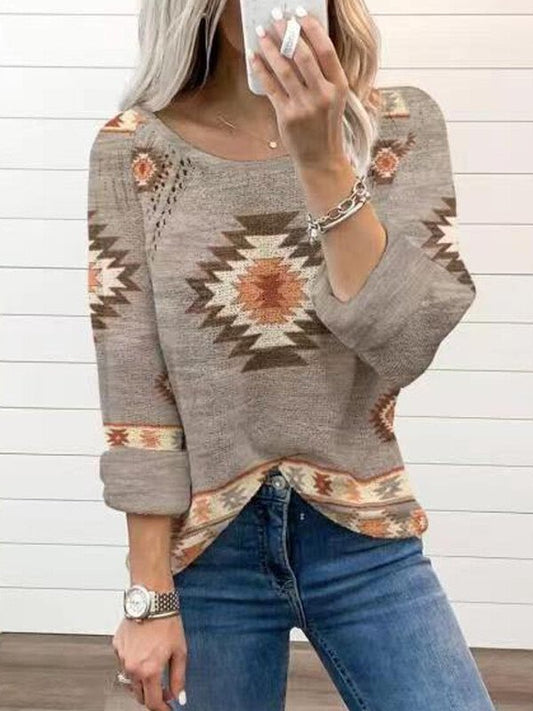 Women's Western AZTEC Tee Shirt