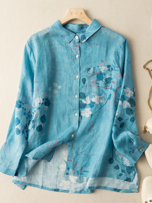 Women's Loose Casual Long Sleeve Shirt