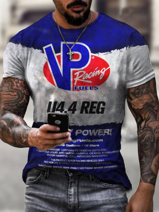 Mens vp racing fuels printed fashion T-shirt