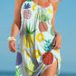 Fruit Print Slip Dress