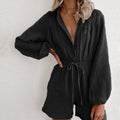Drawstring Waist Jumpsuit