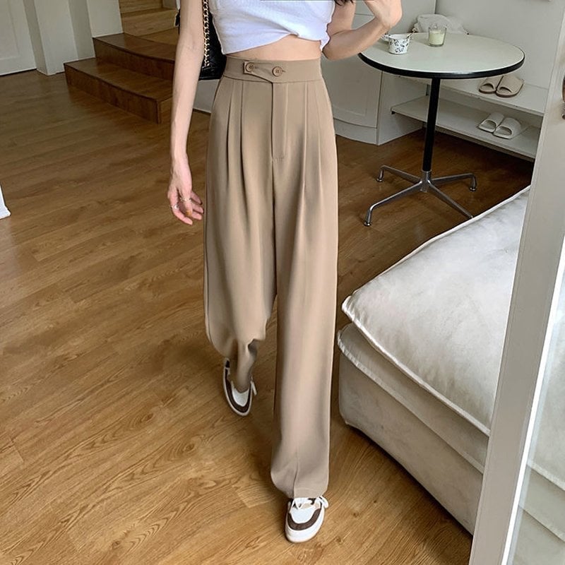 Casual Full-Length Loose Pants