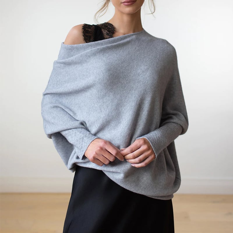 Asymmetric Draped Jumper