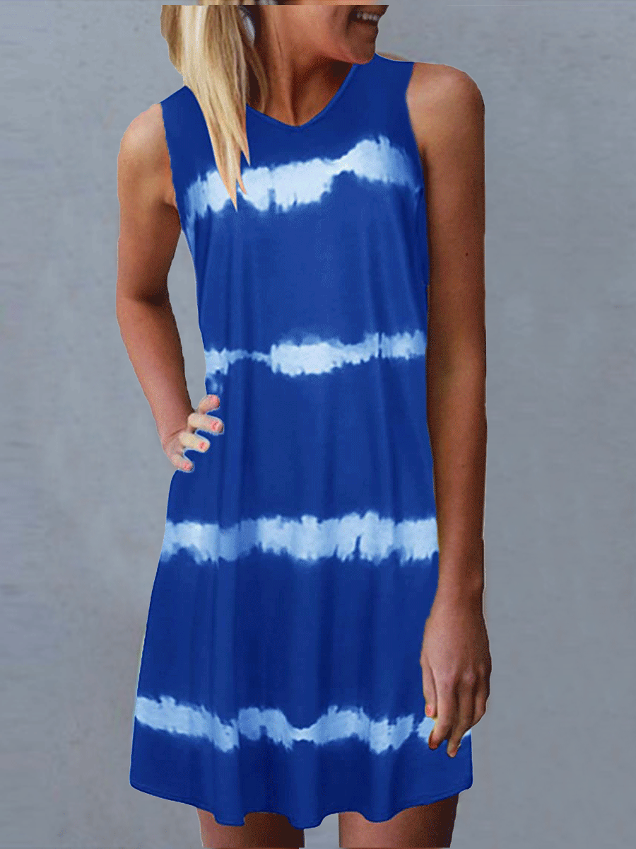 Gradient Sleeveless Dress