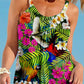 Printed Vacation Casual Dress