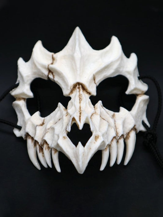 Halloween Party Decoration Simulation Dragon Bone Resin Mask