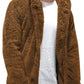Men's Hooded Solid Color Jacket