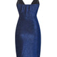 V-neck Bright Suspenders Bodycon Dresses