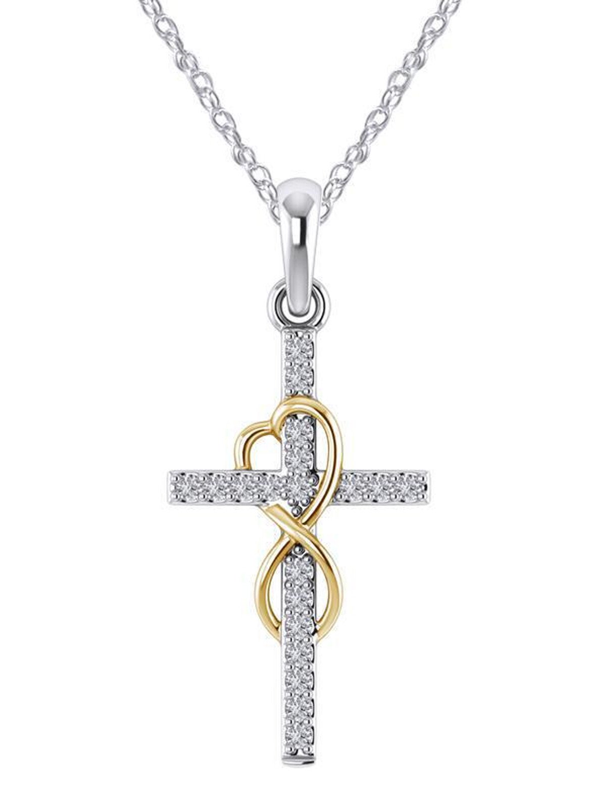 Jesus Cross Faith Necklace