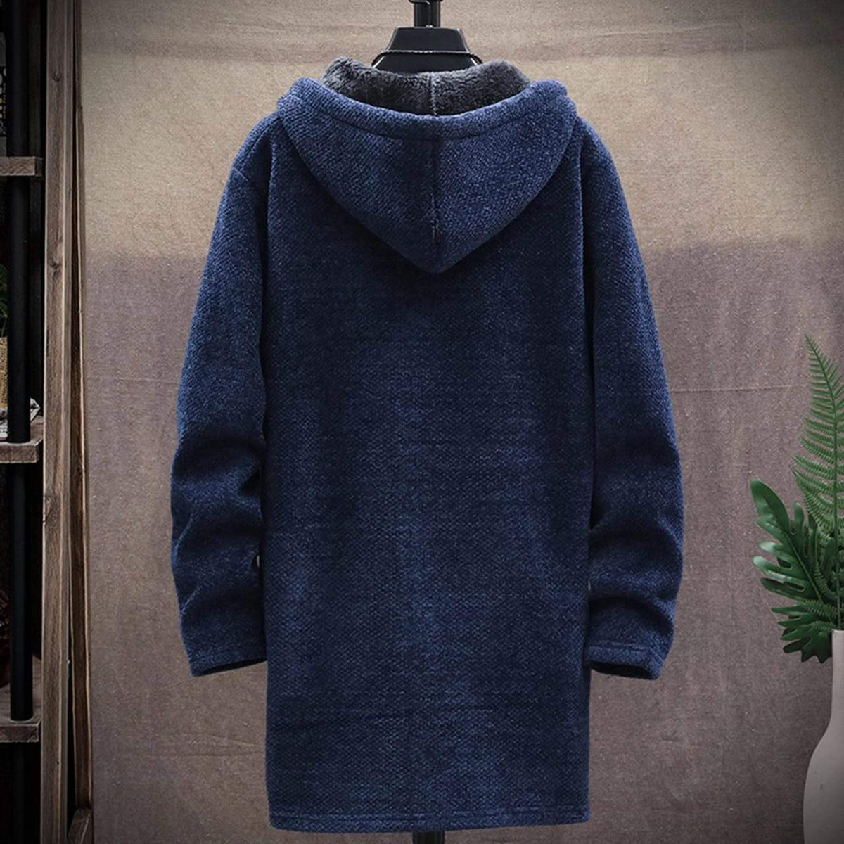 Moveposition's Ben - Cozy Hoodie with over length and side pockets-Move Position