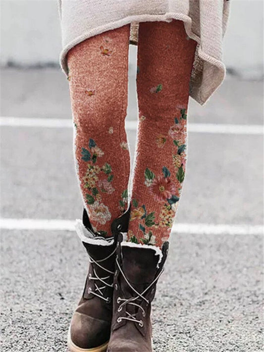 Ladies Printed Tights