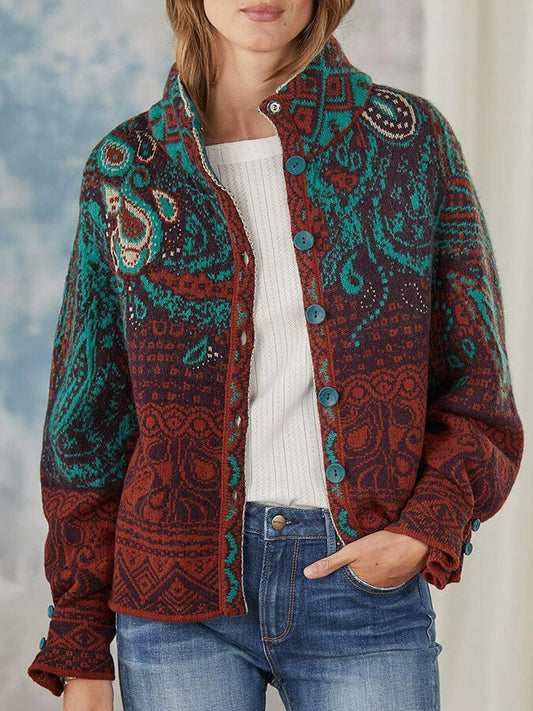 Vintage Print Jacket