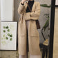 Loose And Lazy Mid-length Sweater Coat
