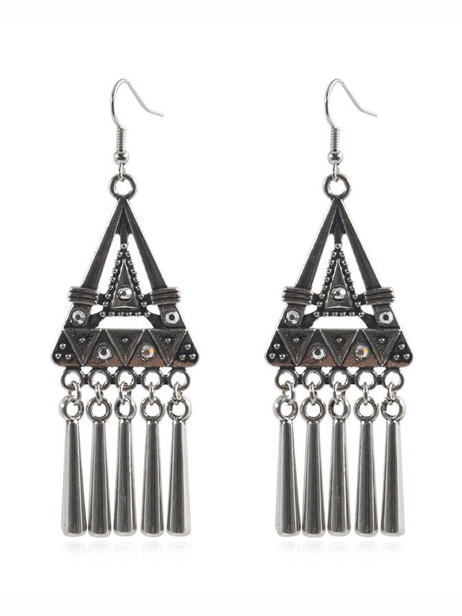 Ethnic Metal Earrings