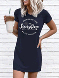 SUNSHINE Printed Dress