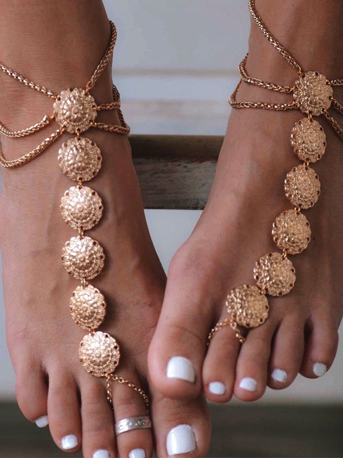 Vintage Ethnic Women'S Anklet