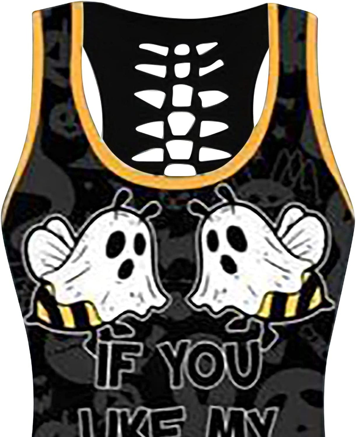 Halloween Sleeveless Tank Top Set