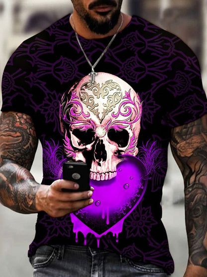 Skull Print T-Shirt