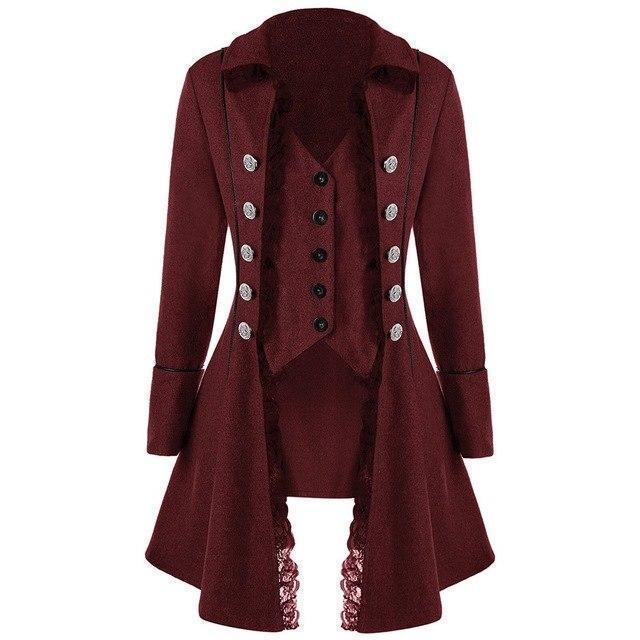 Blackriss™Elegant Gothic Coat-Blackriss