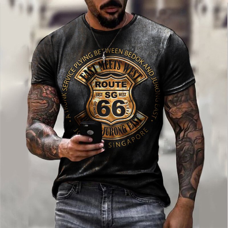 Route 66 classic T-shirt