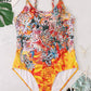 Vintage-Print Swimsuit