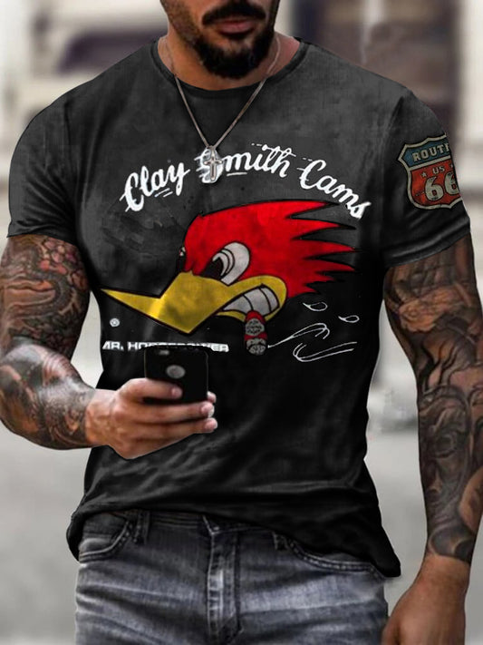 Mens MrHorsepower Printed Fashion T-shirt