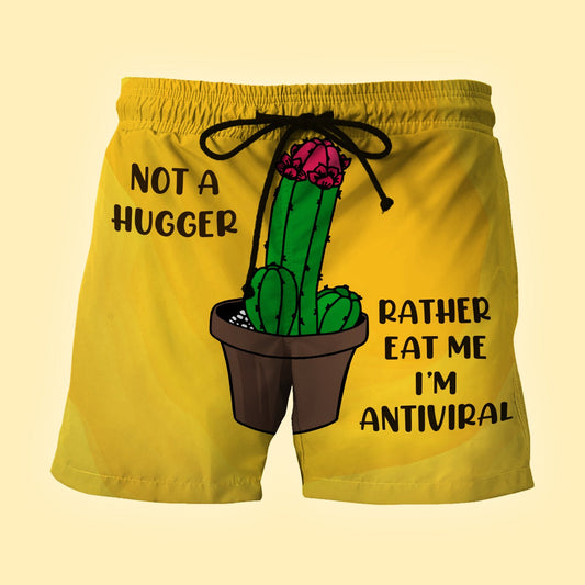 Not A Hugger Custom Beach Shorts - Swim Trunks