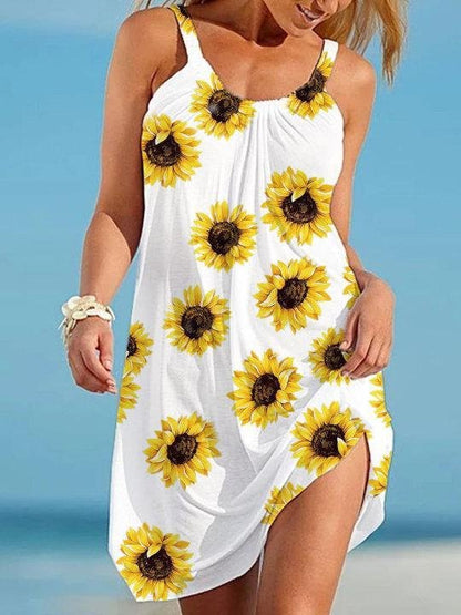 Sunflower Loose Casual Camisole Dress