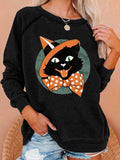 Ladies Halloween Casual Comfort Top