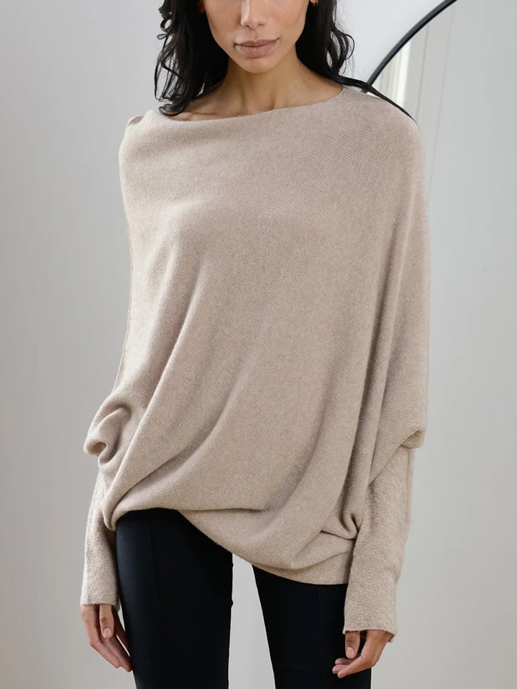 Asymmetric Draped Jumper