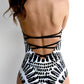 Women's Casual Sexy One-piece Printed Swimsuit
