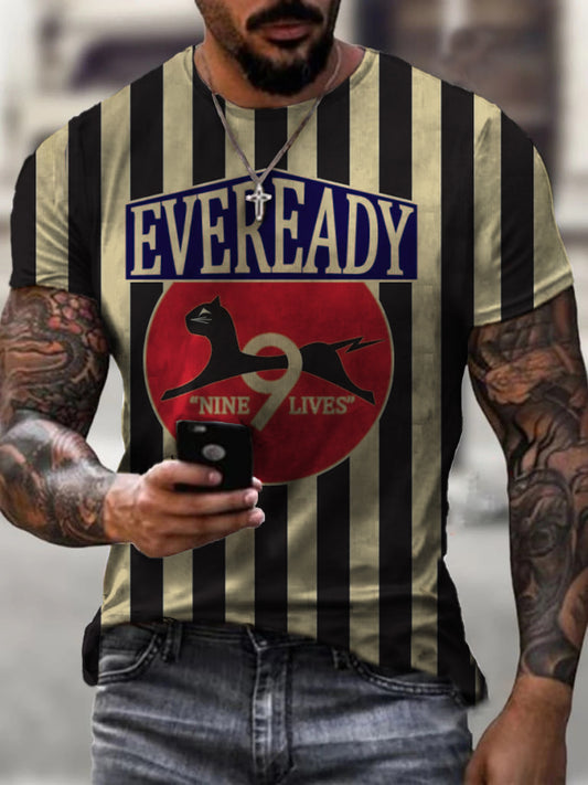 Fashion Eveready print T-shirt