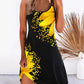 Print/Floral Sleeveless Shift Knee Length Casual/Vacation Slip Dresses