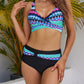 Geometric Print Bikini Set