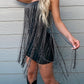 Fringed Slim Dress