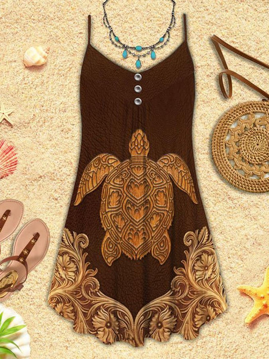 Turtle Resort Slip Dress