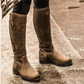 WOMEN'S HIGH HEEL WATERPROOF RIDING BOOTS
