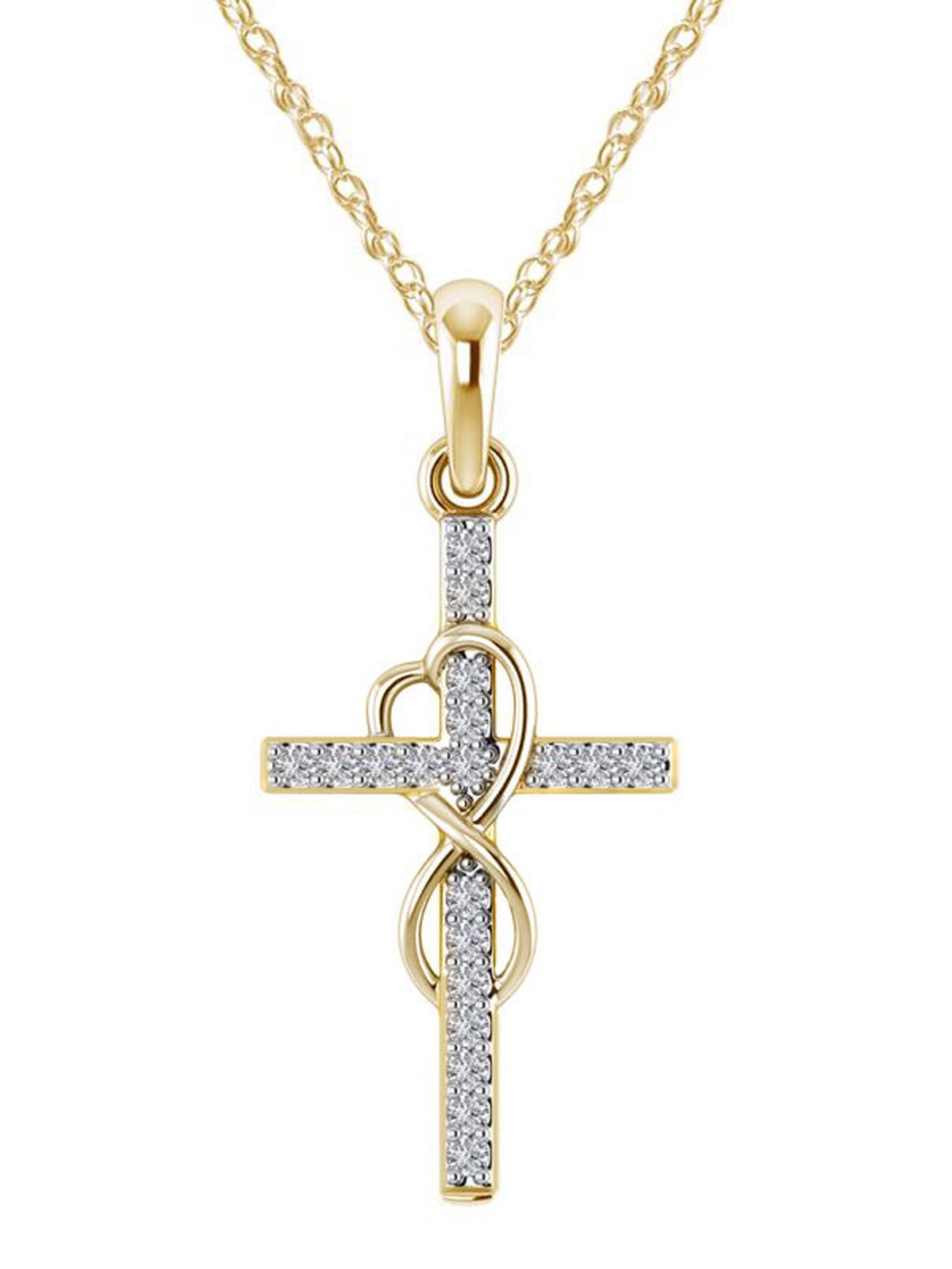 Jesus Cross Faith Necklace