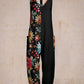 Womens Summer Flower Pattern Sleeveless Harem Jumpsuit