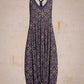 Women Vintage Modena Sleeveless Harem Jumpsuit