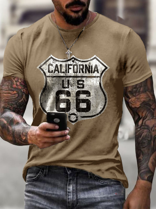 Trendy Route 66 T-shirt