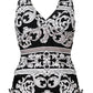 Casual Printed Tankini Swimwear Set