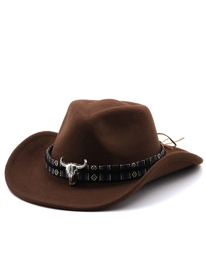 Western Cowboy Big Brimmed Hat