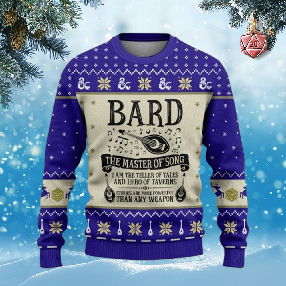 DND CLASSES BARD-2 SWEATSHIRT