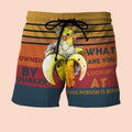 Owned By Quaker Custom Beach Shorts - Swim Trunks