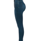 Elastic High Waist Jeans